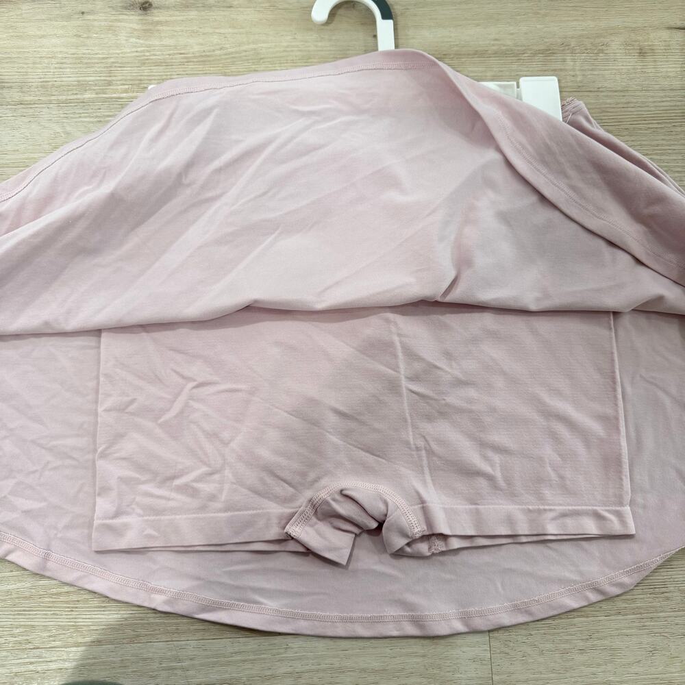 NWT Wild Fable Lace Trim Jersey Skort Blush Pink Coquette Y2K Size Medium - Picture 3 of 6